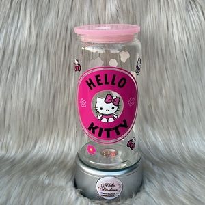 Hello kitty Glass Can , 16oz
